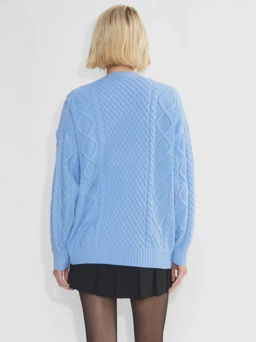 Aritzia Blue Sunday Best Peggy Sweater - Picture 2 of 10